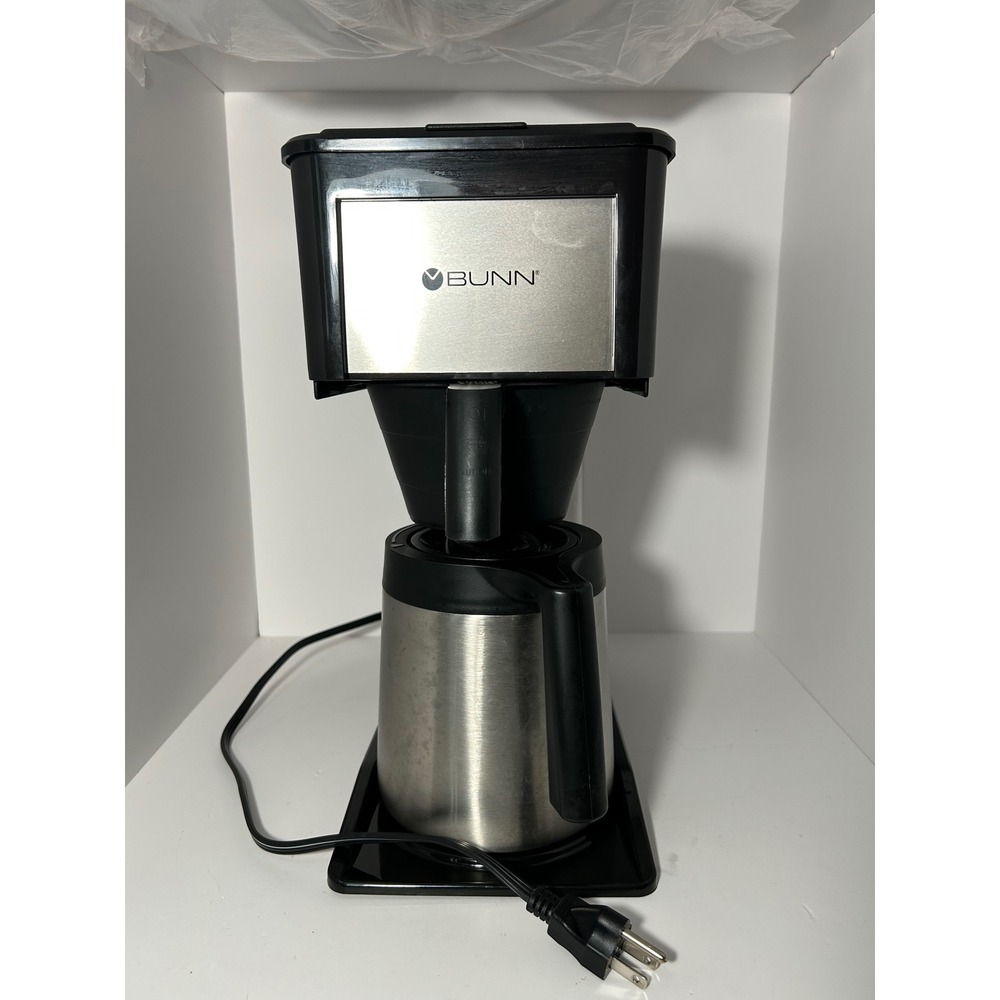 Bunn Coffee Maker with Thermal Carafe Stainless Steel Black velocity‎ brewer